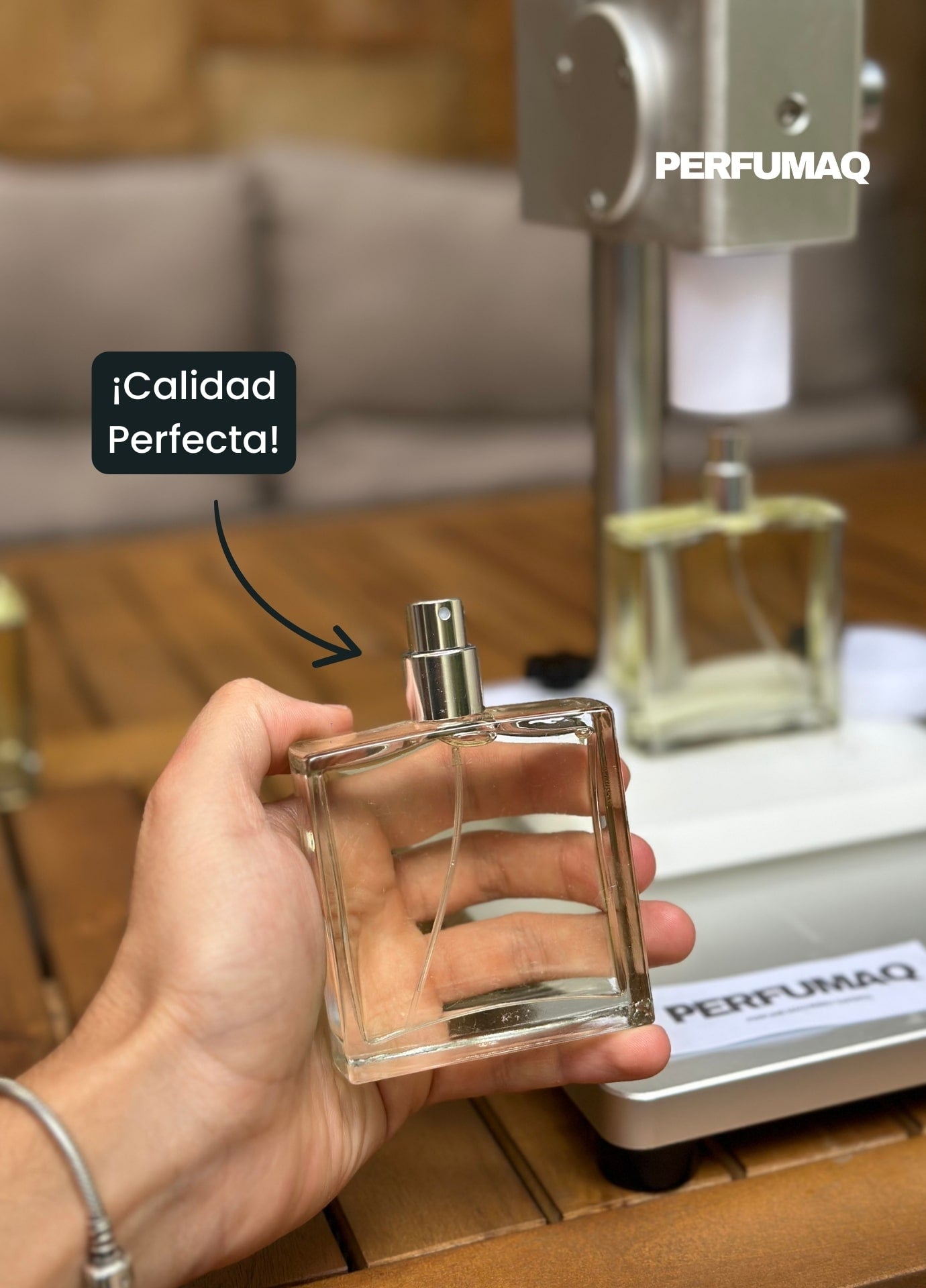 Máquina Manual para colocar collar de perfume