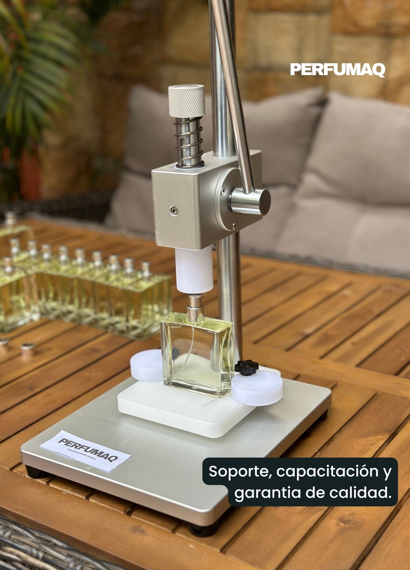Máquina Manual para colocar collar de perfume
